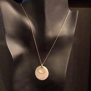 Cookie Lee Genuine Mother of Pearl & Crystal NL